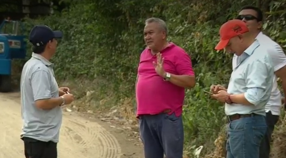 Cortesía Supervisión al predio en Puerto Mosquito donde se estaría presentando el robo de agua.