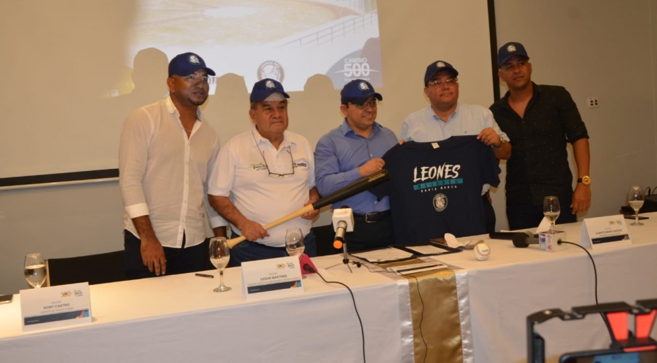 En la mañana de este jueves e hizo oficial la llegada de Leones a Santa Marta.