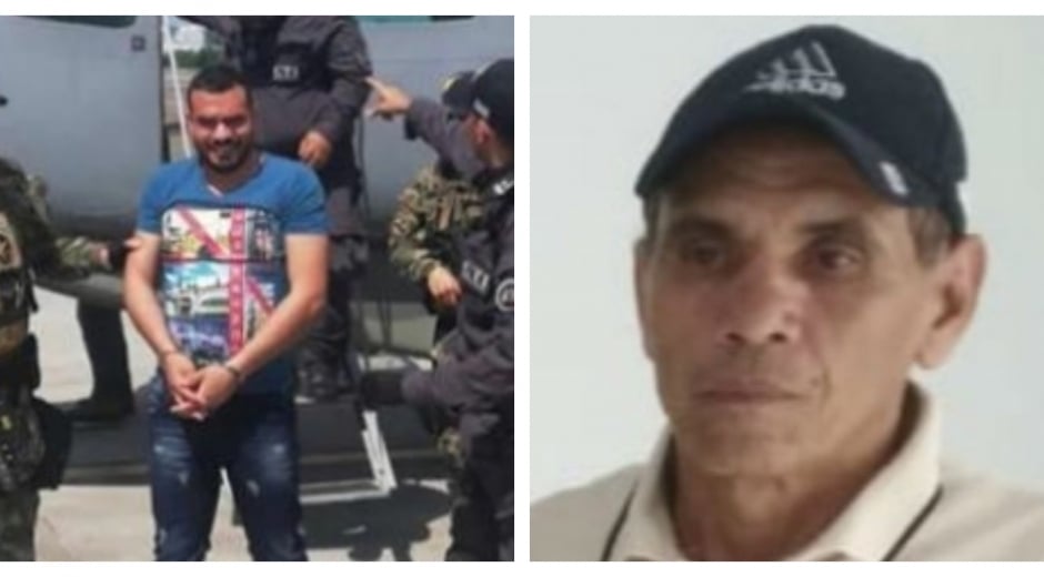 Archivo Alias 'Barbas' o 'Leandro', así se le conoce a Leandro Jhonatan Lara (izq).