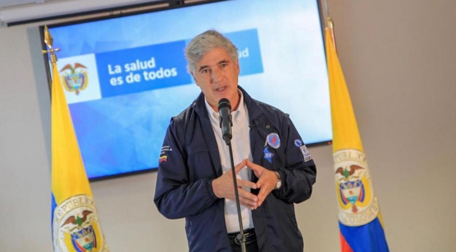 Presidencia Juan Pablo Uribe, ministro de Salud.
