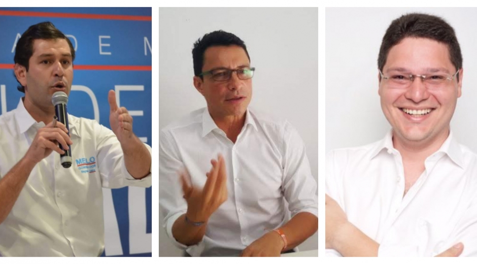 Luis Miguel Cotes (izq) y Ricardo Diazgranados (der) reaccionaron a las críticas de Carlos Caicedo.