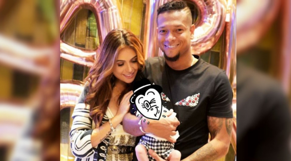 Sara Uribe, Fredy Guarín y su hijo Jacobo