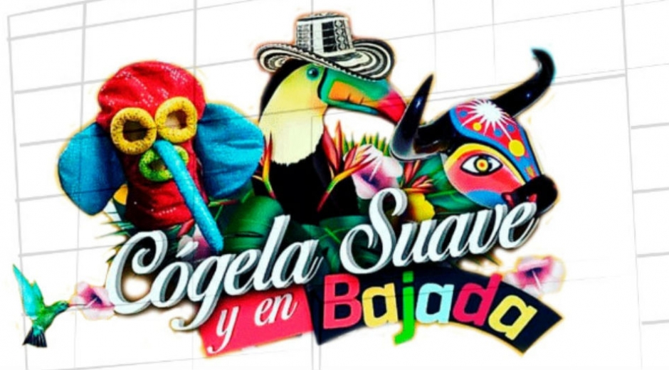 Afiche obra teatral ‘Cógela suave y en bajada’