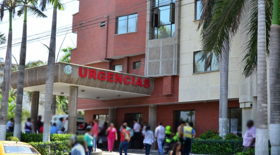 Clinica General del Norte en Barranquilla.