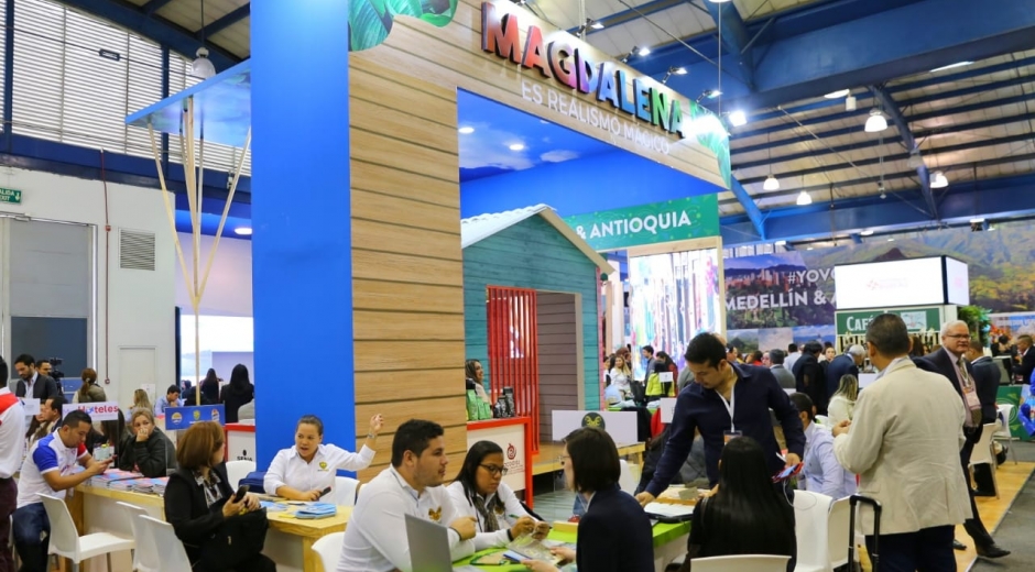 Magdalena aprovecha la feria turística para mostrar todas sus riquezas culturales y gastronómicas.