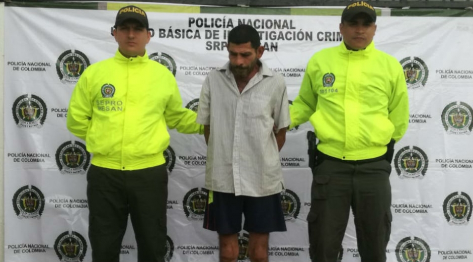 Eduardo Antonio Polo Muñoz, capturado.