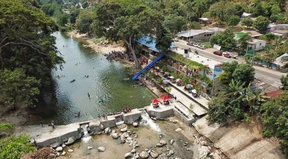 Esta imagen muestra la magnitud de la afectación ambiental producida por el hotel La Macarena.