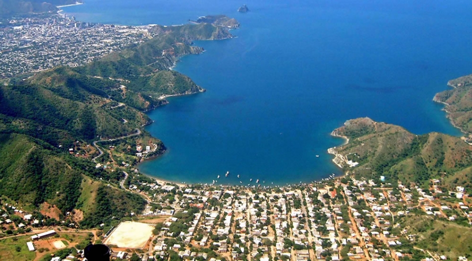 Panorámica de Taganga.
