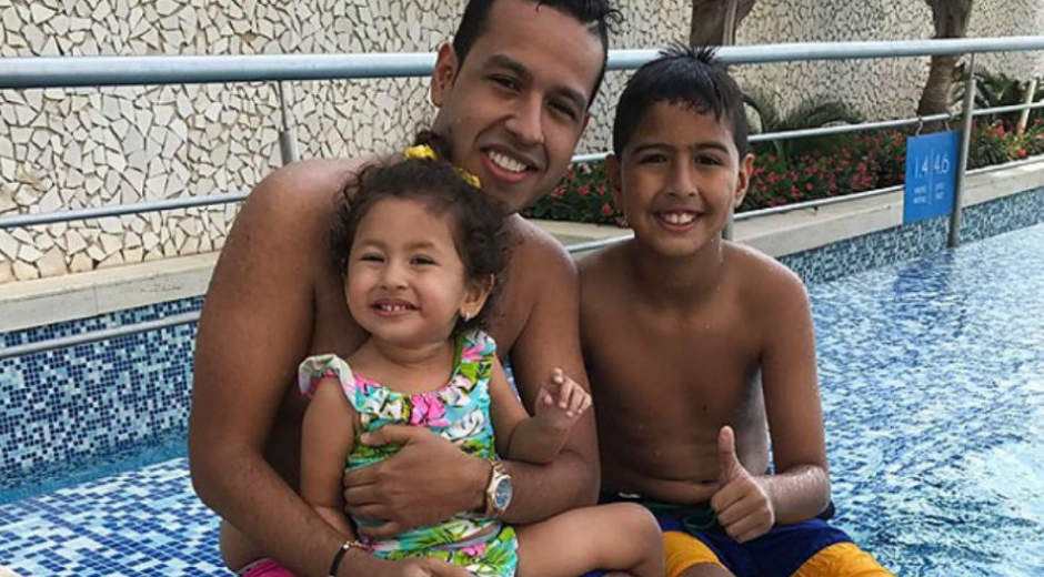 Cortesía Martin Elías y sus hijos, Martíncito y Paula Elena