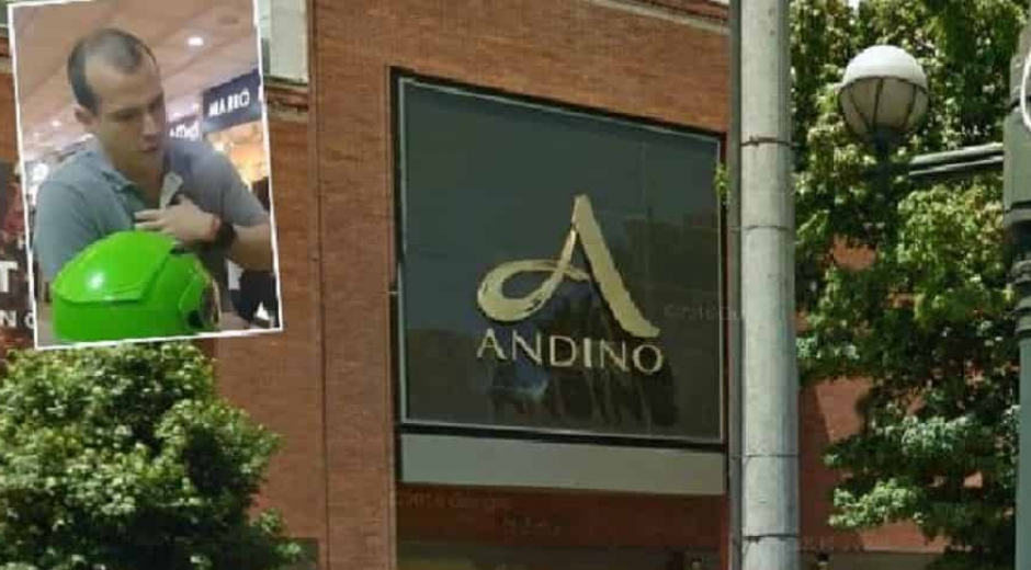 Pulzo El hombre 'la cogió' contra el Centro Comercial Andino.