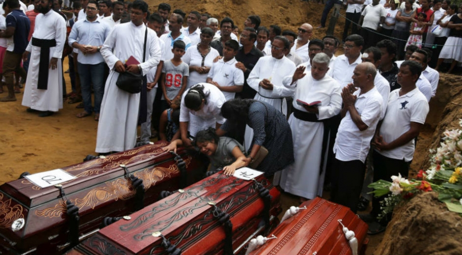 Muertos en Sri Lanka
