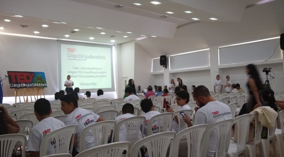 Evento TED en el bilingüe de Santa Marta