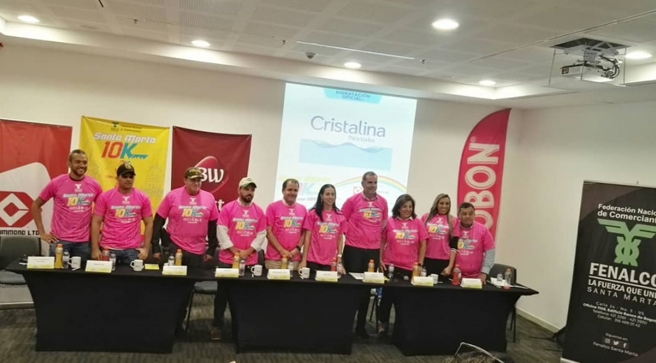 Rueda de prensa sobre carrera Santa Marta 10k
