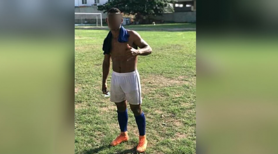Joven futbolista asesinado.
