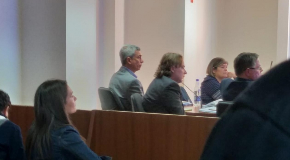 Fiscalía Audiencia al exdirector de Inteligencia del DAS Laude José Fernández Arroyo.