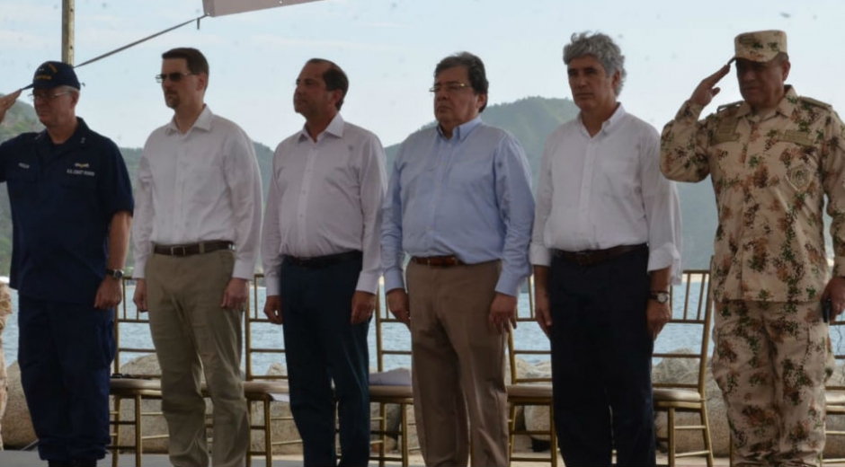 Oscar Mejía / Seguimiento.co El acto de clausura se llevó a cabo en la Marina Internacional de Santa Marta.