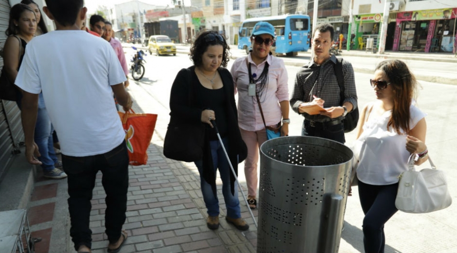 Integrantes del comité verificaron y evaluaron los puntos críticos para la inclusión de las personas con discapacidad.