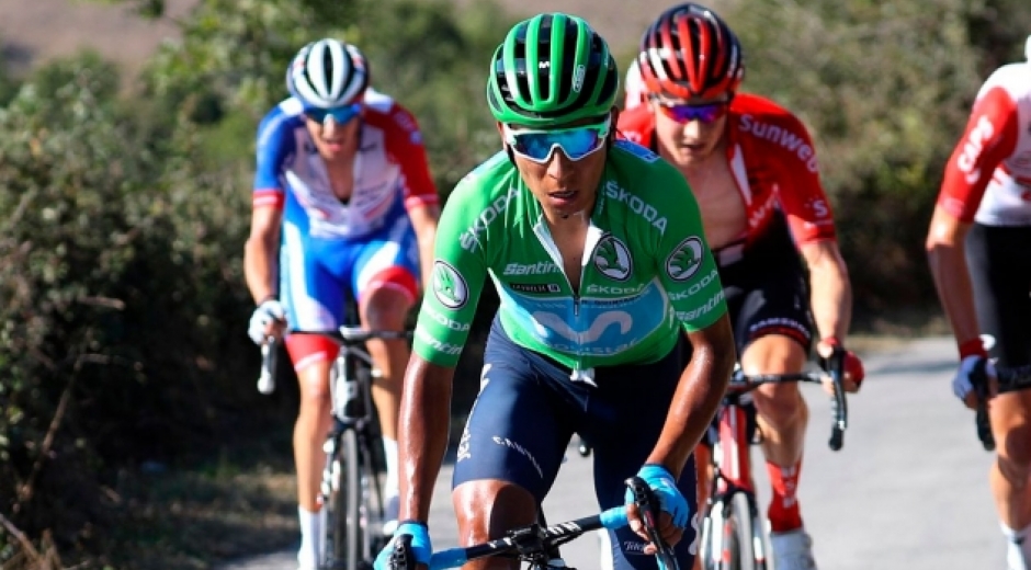 El ciclista colombiano recortó cerca de cinco minutos su diferencia con el actual líder de la vuelta.