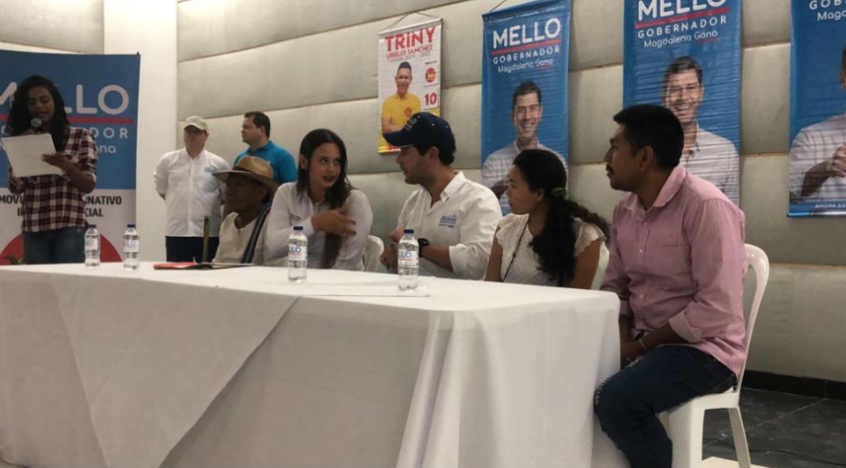 Acto de adhesión del Mais al Magdalena Gana.