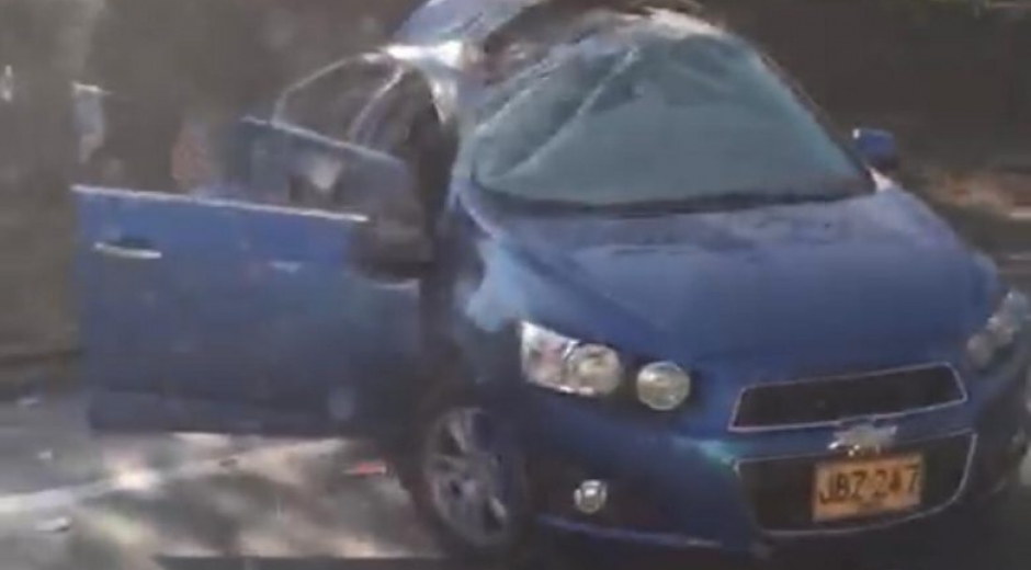 Eventos Santa Marta Vehículo accidentado
