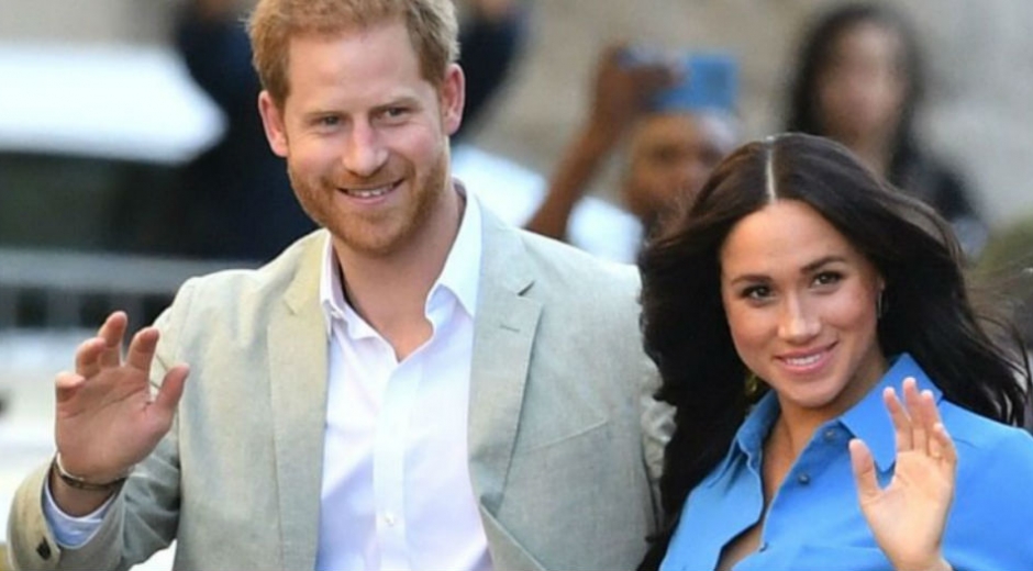 Cortesía. El principe Harry y su esposa Megan Markle.