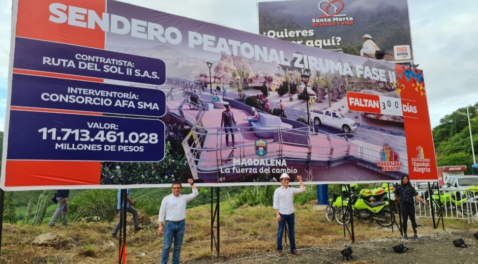 @CarlosEcaicedo El pasado martes 6 de octubre fue inaugurada la obra sin previa socialización.