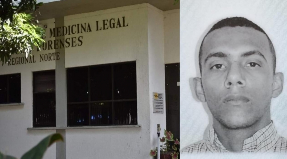 El cuerpo de Luis Benjamín Beleño fue llevado a Medicina Legal.