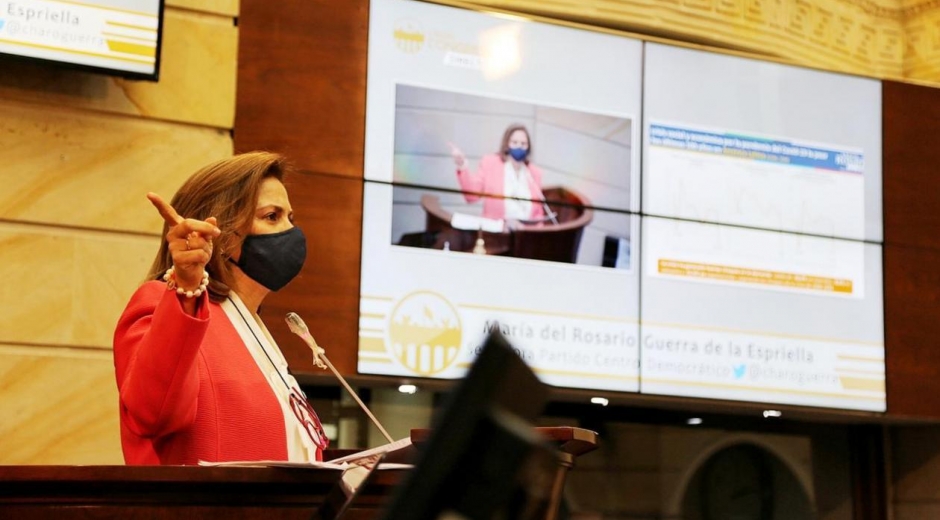 Twitter María del Rosario Guerra.