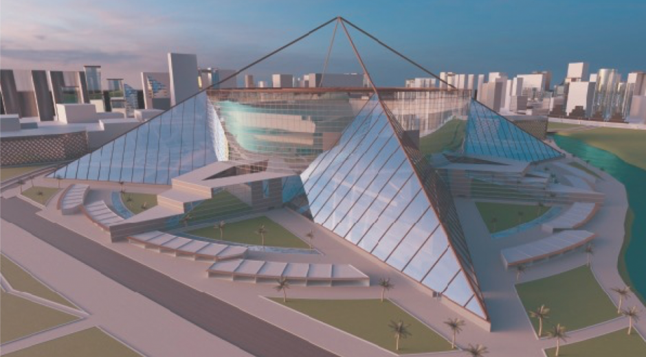 Este es el diseño de Arena del Río.