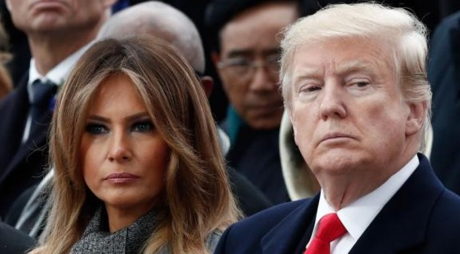 El Tiempo. Melania y Donald Trump