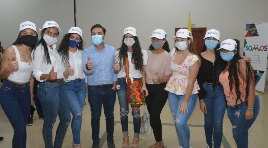 Jóvenes del Magdalena participaron activamente del evento.
