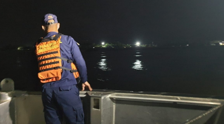 Cortesía Operativos para encontrar al pescador desaparecido.