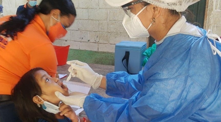 Jornada de salud con la comunidad indígena. 