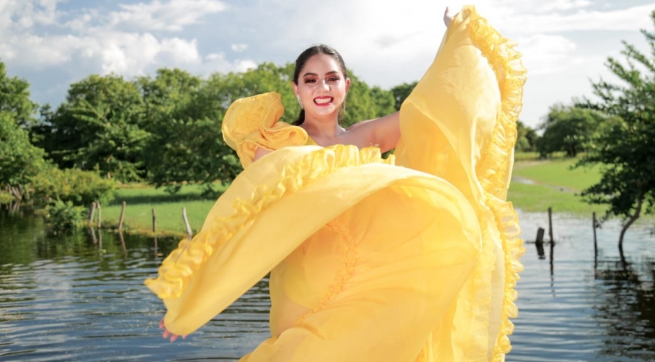 Valeria Sierra Rada, reina del Festival del Hombre Caimán