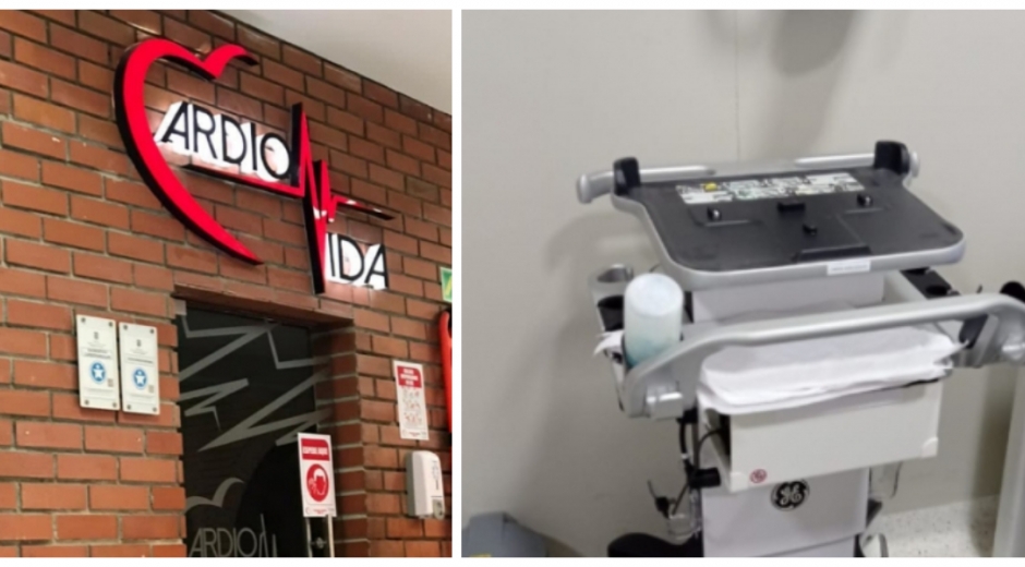 Cortesía El ecocardiógrafo fue hurtado el viernes en la mañana.
