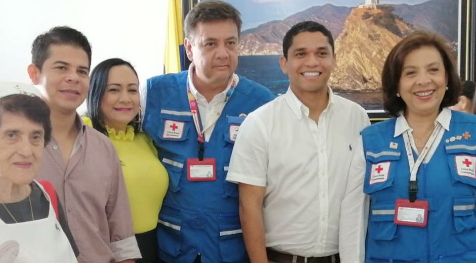 En la mañana de este jueves la Asamblea reconoció la labor de la Cruz Roja seccional Magdalena. 