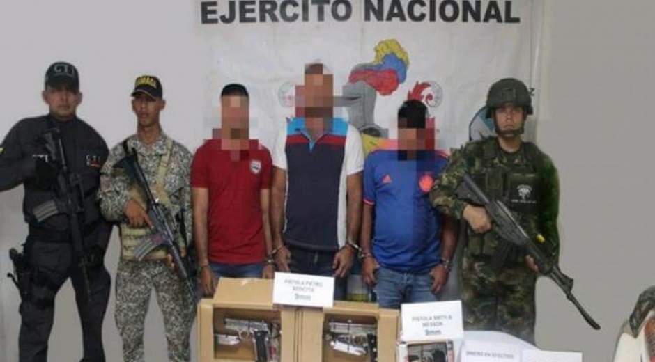 Capturados en San Pablo, sur de Bolívar.