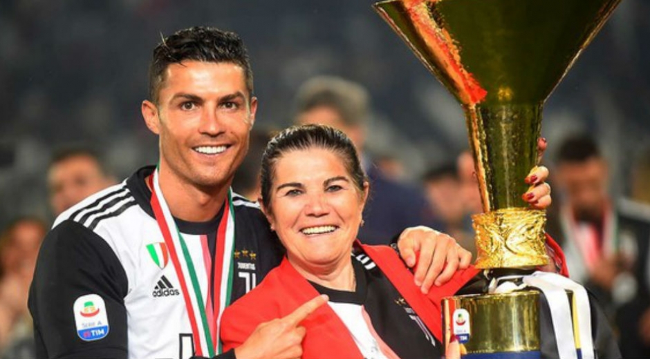 Dolores Aveiro y Cristiano Ronaldo.