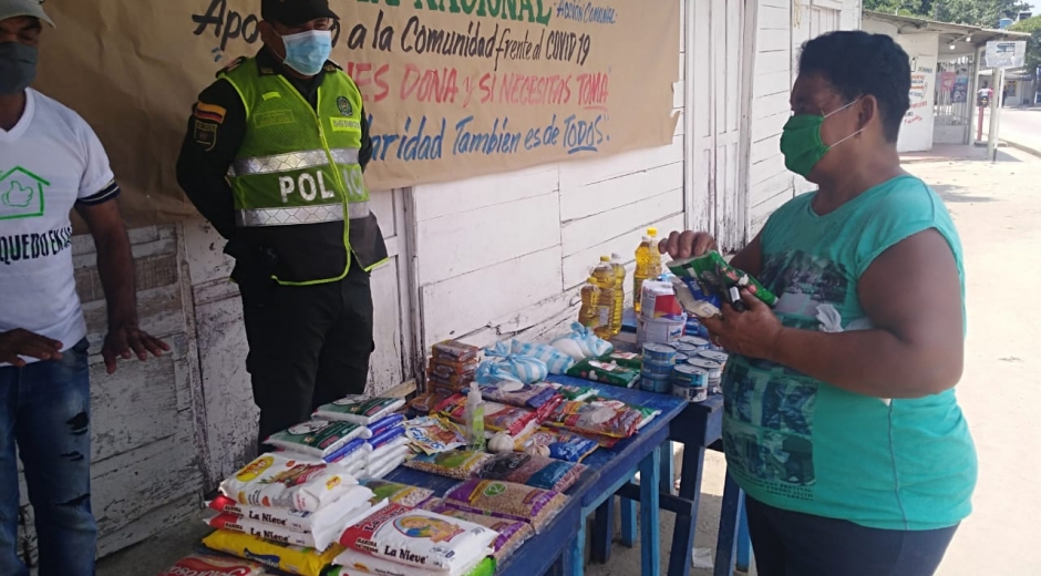 Esta noble actividad fue una iniciativa del subcomisario Jesús Caballero Morón, Jefe del Grupo Prevención y Educación Ciudadana del Departamento de Policía Magdalena.