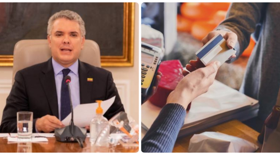 Archivo Nuevos anuncios del presidente Iván Duque durante la emergencia del COVID-19.