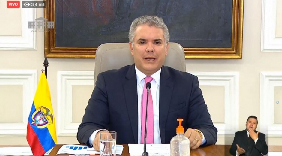 Anuncios de Iván Duque.