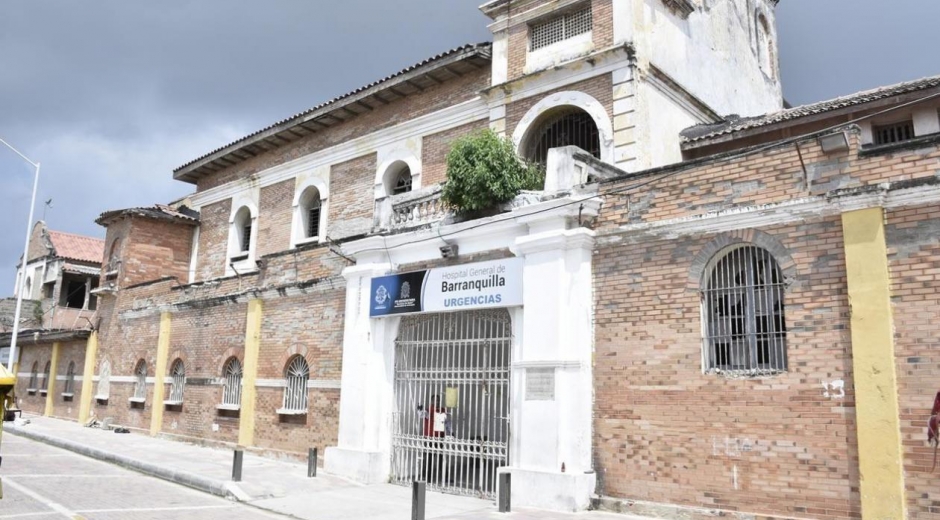 Uno de los heridos fue remitido al Hospital General de Barranquilla.