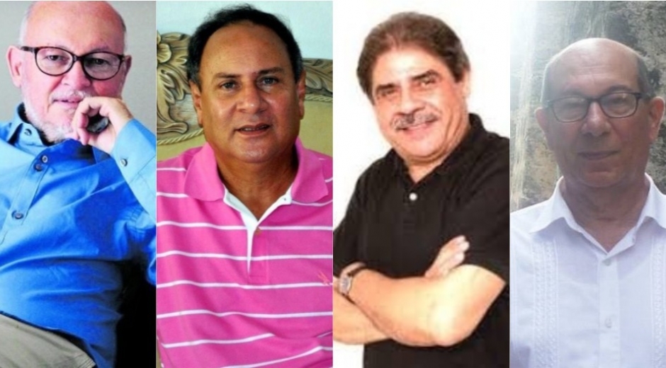 Alfonso Hamburguer, Jairo Diazgranados, Ismael Rudas, Antonio Daza