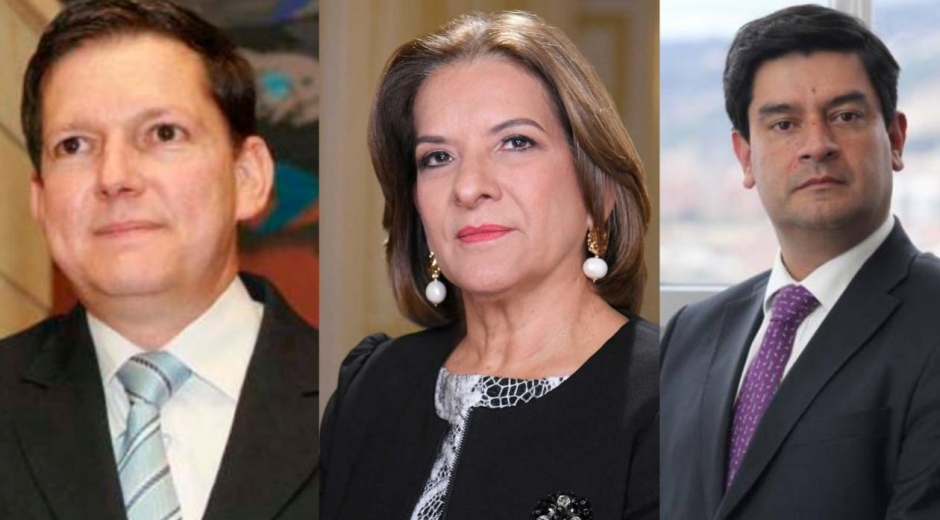 Wilson Ruiz, Margarita Cabello y Juan Carlos Cortés, la terna para la Procuraduría.