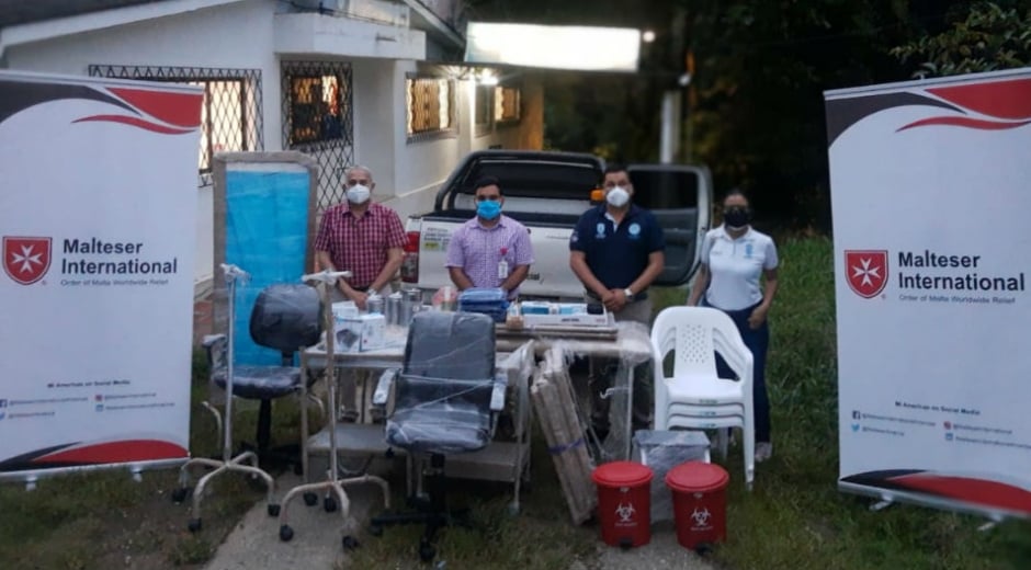 Alcaldía de Santa Marta Donación de Malteser International a puestos de salud del Distrito.
