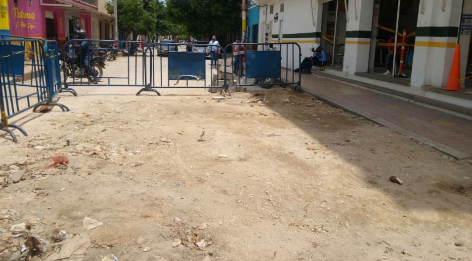 Óscar Mejía - Seguimiento.co Así quedó la 'parcela' tras la intervención de la Udep.