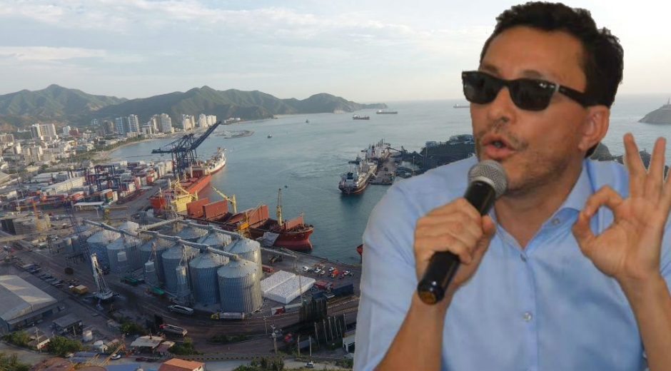 Carlos Caicedo, criticó a empresarios del Magdalena. 