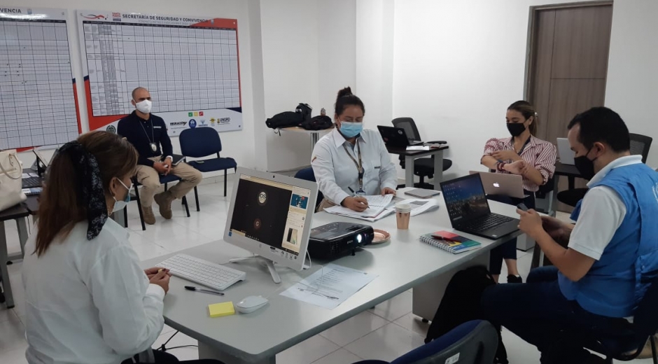 Alcaldía de Santa Marta El comité para analizar el fenómeno de la migración se realizó este viernes 11 de septiembre.