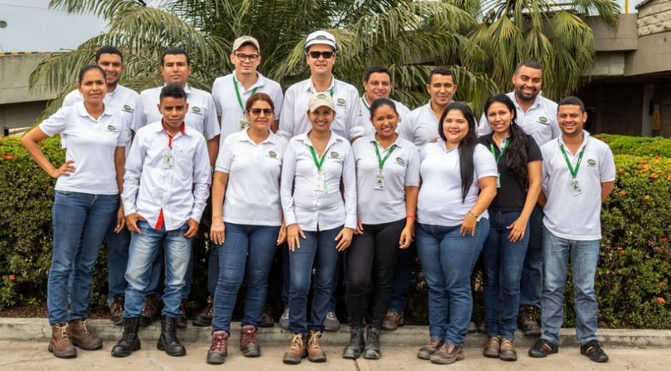 Trabajadores del Grupo Daabon. cortesía