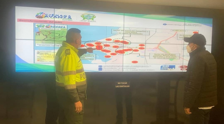 Alcaldía de Ciénaga El informe fue brindado por la Policía a la Alcaldía de Ciénaga.